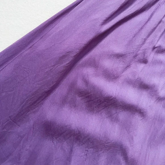 HostPick Aritzia Wilfred Allier Dress Mauvish Purple Sleeveless Mini Flowy Sz XS - Picture 10 of 16